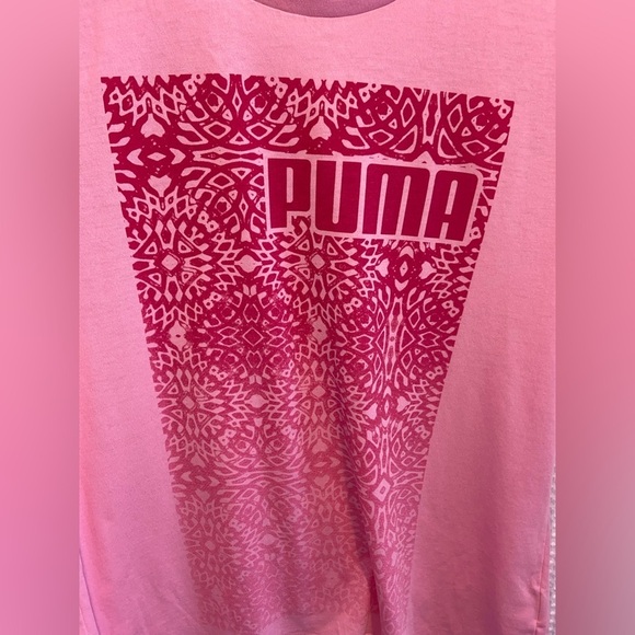 Women’s PUMA Pink T-Shirt size XL - Picture 2 of 9
